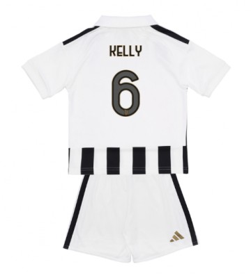 Juventus Lloyd Kelly #6 Hjemmebanetrøje Børn 2026-27 Kortærmet (+ Korte bukser)